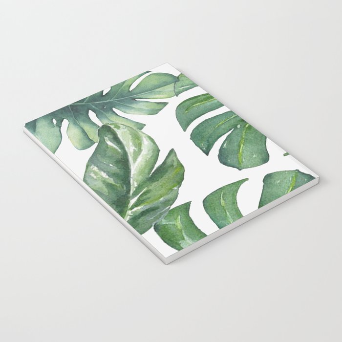 Monstera Leaves Notebook Gallery Image 3