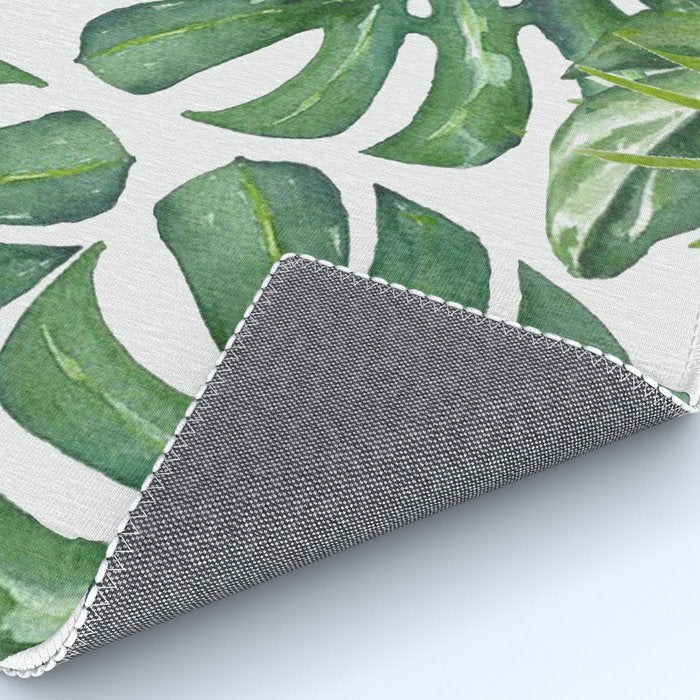Monstera Leaves Rug Gallery Image 4