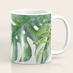 Monstera Leaves Coffee Mug Gallery Image 1