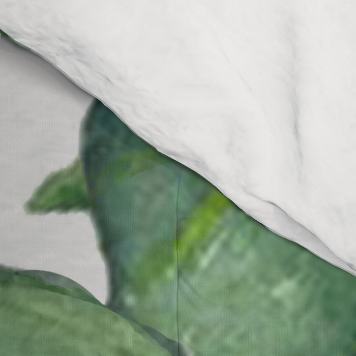 Monstera Leaves Comforter Gallery Image 4