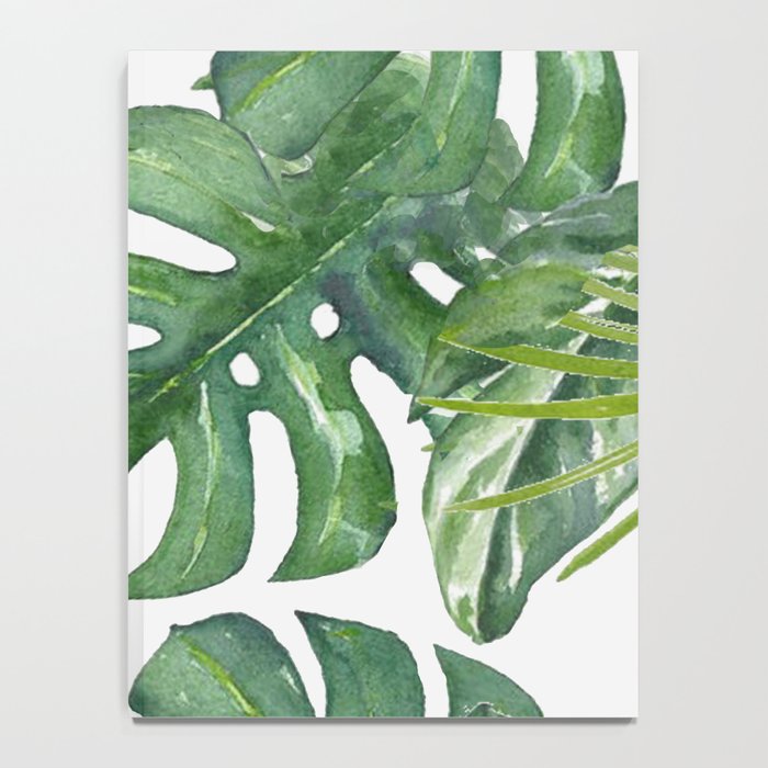 Monstera Leaves Notebook Gallery Image 4
