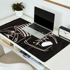 Good Mood  Line Art Desk Mat Gallery Image 2