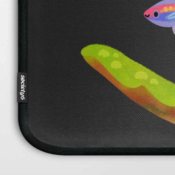 Freshwater fish and plants 1 Laptop Sleeve Gallery Image 3