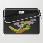 Freshwater fish and plants 1 Laptop Sleeve Gallery Image 2