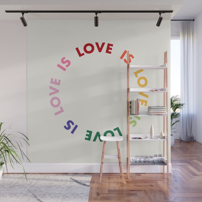 Love Is Love Wall Mural