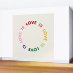 Love Is Love Wall Mural Gallery Image 2