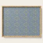 Tropical Quatrefoil  Serving Tray Gallery Image 1