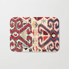 Konya Antique Turkish Kilim Print Bath Mat Gallery Image 1