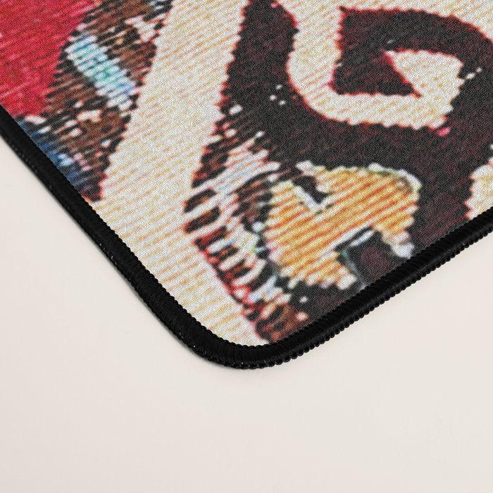 Konya Antique Turkish Kilim Print Desk Mat Gallery Image 4