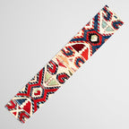 Konya Antique Turkish Kilim Print Table Runner Gallery Image 3