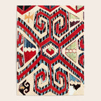 Konya Antique Turkish Kilim Print Poster Gallery Image 4