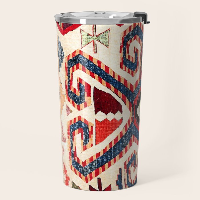 Konya Antique Turkish Kilim Print Travel Mug Gallery Image 2