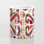 Konya Antique Turkish Kilim Print Coffee Mug Gallery Image 4