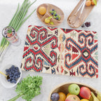 Konya Antique Turkish Kilim Print Cutting Board Gallery Image 2