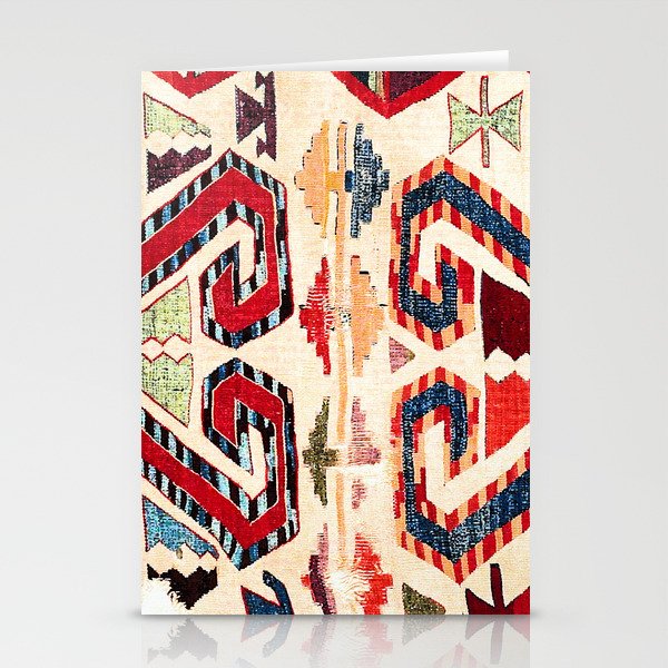 Konya Antique Turkish Kilim Print Stationery Card Gallery Image 2