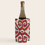 Konya Antique Turkish Kilim Print Wine Chiller Gallery Image 2
