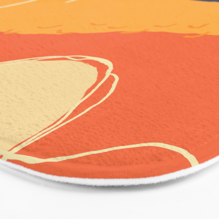Sunrise Mountain Bath Mat Gallery Image 3