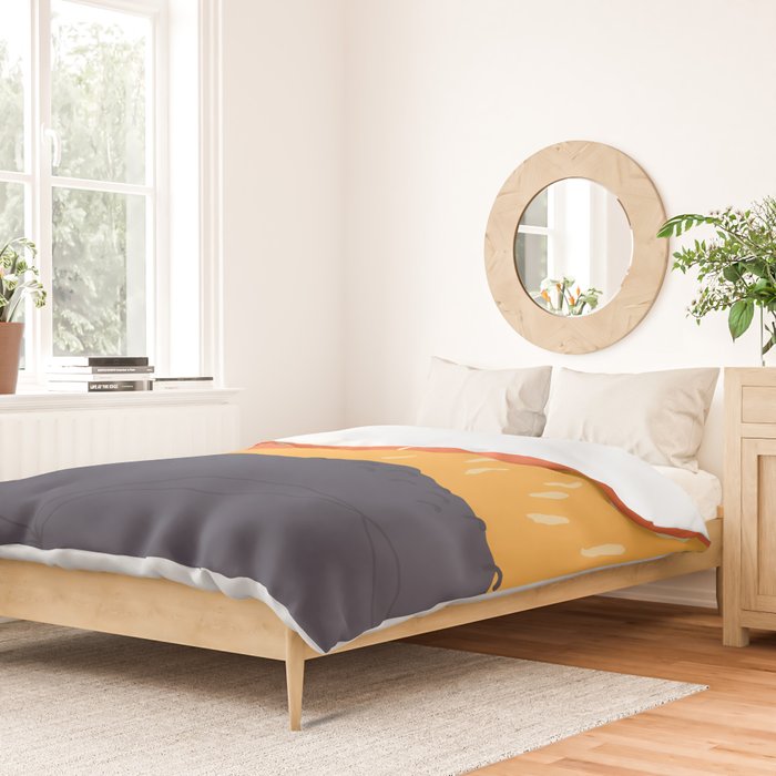 Sunrise Mountain Duvet Cover Gallery Image 2