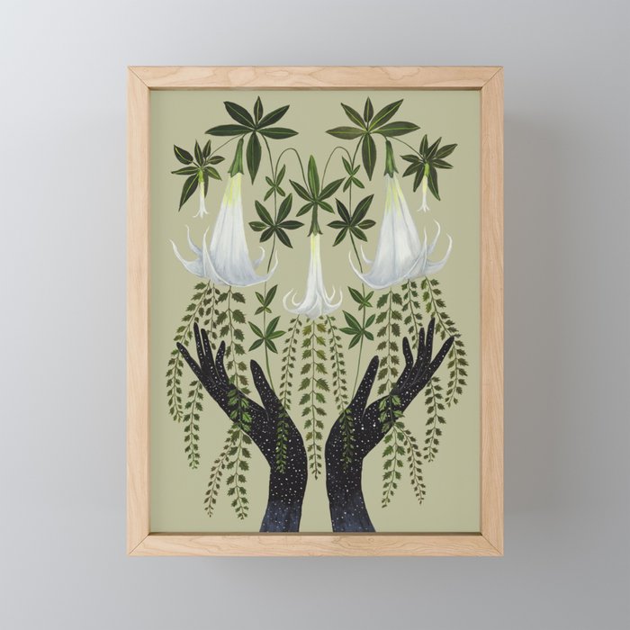 Growing the Night Mini Art Print Gallery Image 1