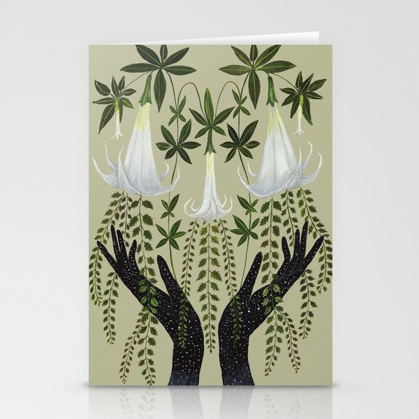 Growing the Night Stationery Card Gallery Image 2