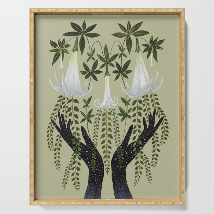 Growing the Night Serving Tray Gallery Image 1