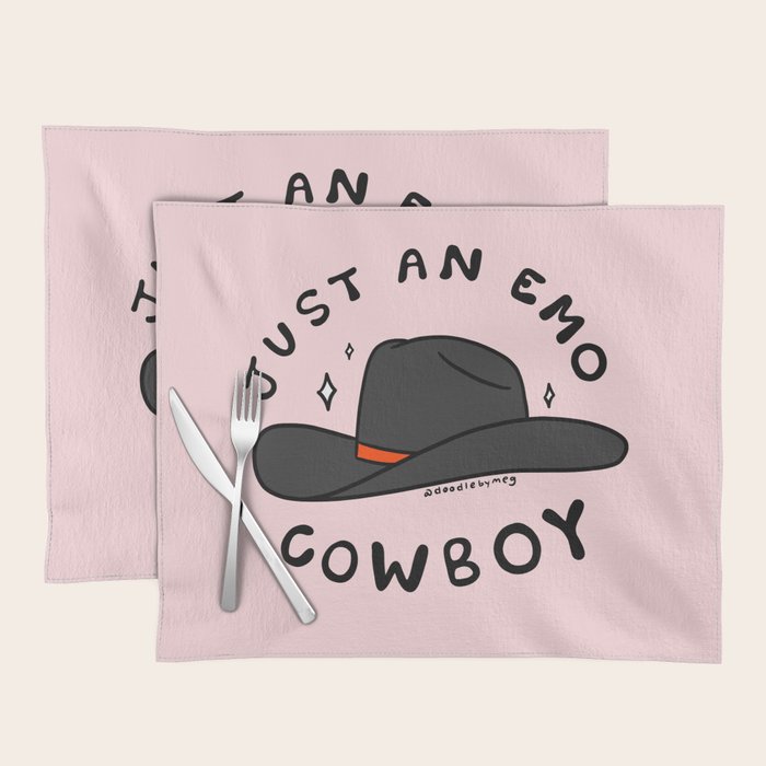Just An Emo Cowboy Placemat Gallery Image 1