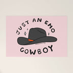 Just An Emo Cowboy Welcome Mat Gallery Image 1