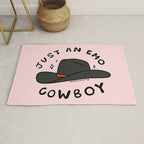 Just An Emo Cowboy Rug Gallery Image 1