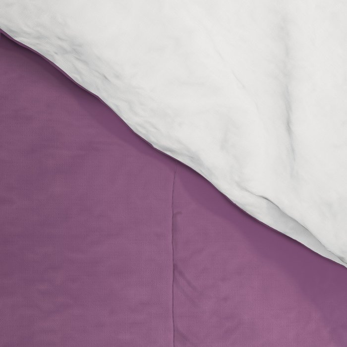 Pastel Mauve Purple Solid Color Comforter Gallery Image 4
