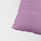 Pastel Mauve Purple Solid Color Pillow Sham Gallery Image 4