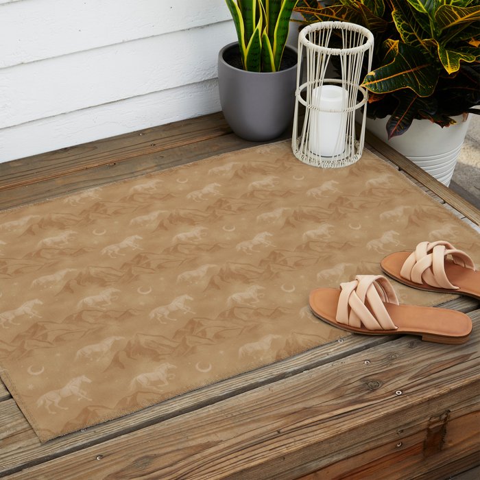 Run Wild - Caramel Outdoor Rug Gallery Image 2