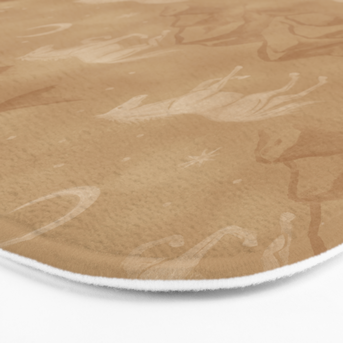 Run Wild - Caramel Bath Mat Gallery Image 3