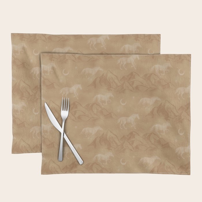 Run Wild - Caramel Placemat Gallery Image 1