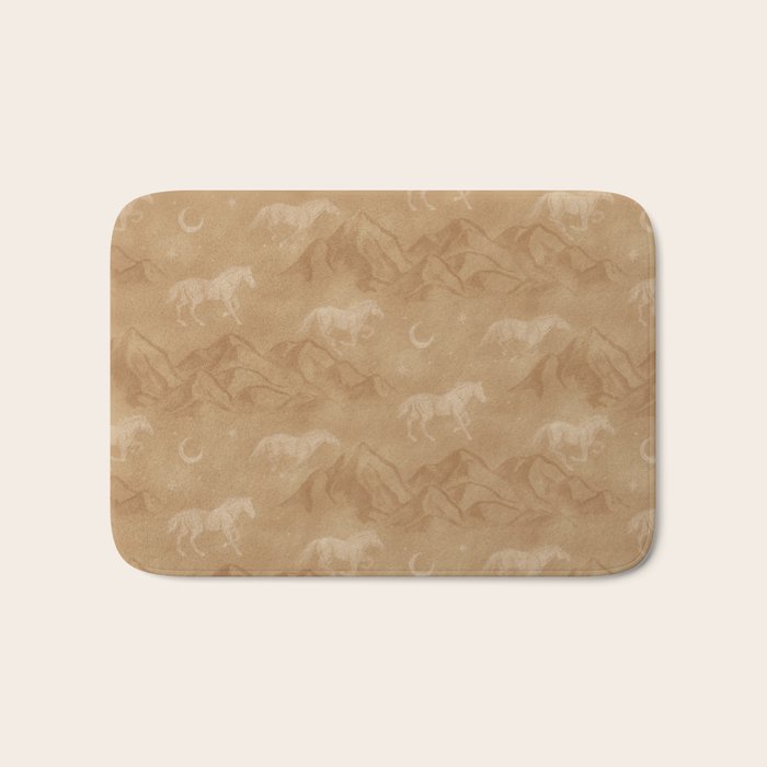 Run Wild - Caramel Bath Mat Gallery Image 1