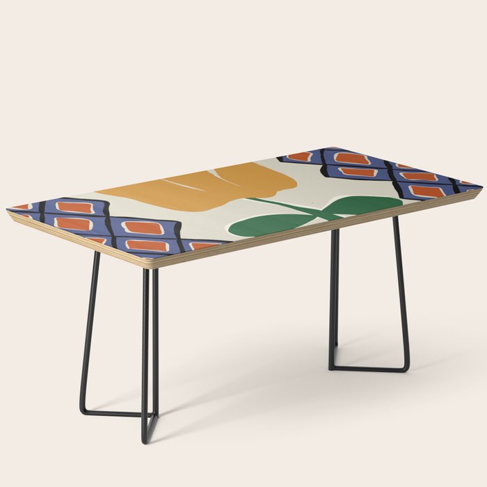 Petal plaid playtime II Coffee Table Gallery Image 1