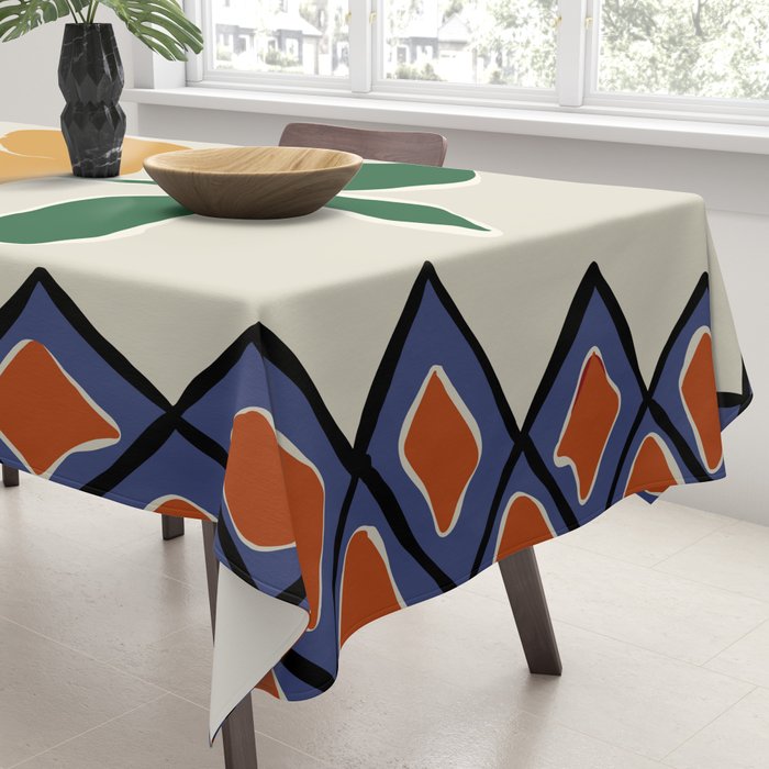 Petal plaid playtime II Tablecloth Gallery Image 3