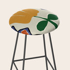 Petal plaid playtime II Stool Gallery Image 2