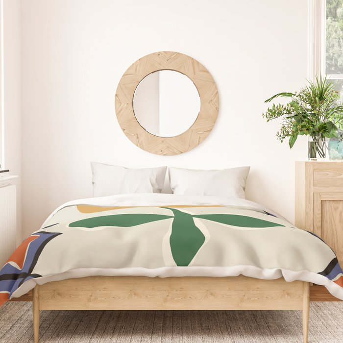 Petal plaid playtime II Duvet Cover Gallery Image 3