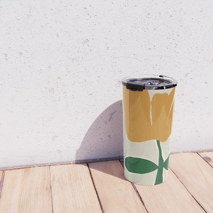 Petal plaid playtime II Travel Mug Gallery Image 4