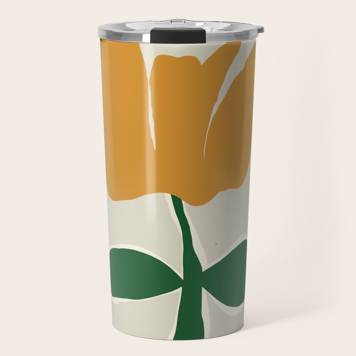 Petal plaid playtime II Travel Mug Gallery Image 1