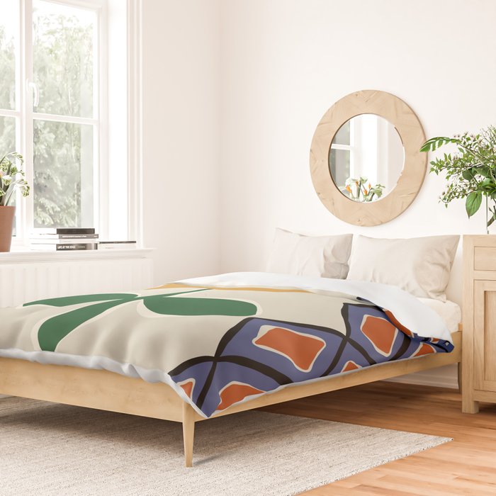 Petal plaid playtime II Duvet Cover Gallery Image 2