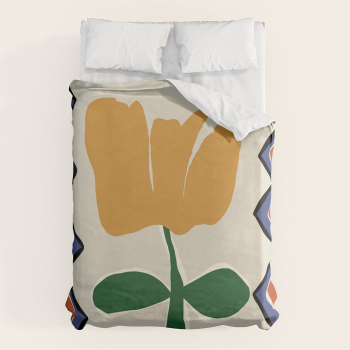 Petal plaid playtime II Duvet Cover Gallery Image 6