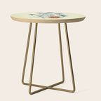 Lion on dandelion Side Table Gallery Image 1
