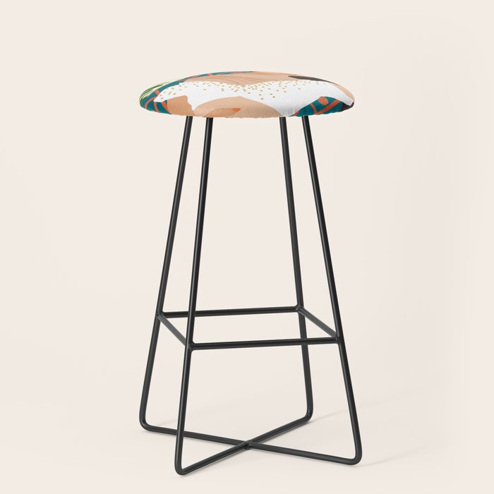 Beach. Read. Sleep. | Boho Woman Sea Beachy Travel | Summer Birds Sand Picnic Ocean Vacation Stool Gallery Image 1