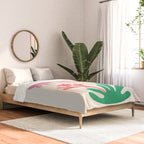 Abstract Garden: Matisse Paper Cutouts IV Comforter Gallery Image 2