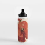 Poppies in Vase 2 Water Bottle Gallery Image 2