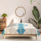 Doves in Blue Comforter Gallery Image 3