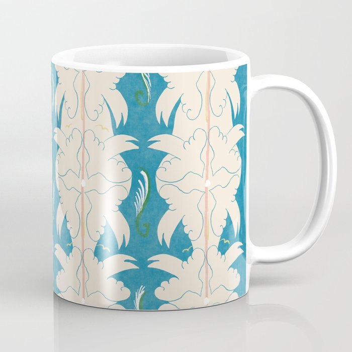 Doves in Blue Coffee Mug Gallery Image 1