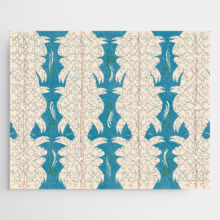 Doves in Blue Jigsaw Puzzle Gallery Image 1