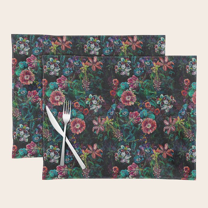 EXOTIC GARDEN - NIGHT IX Placemat Gallery Image 1